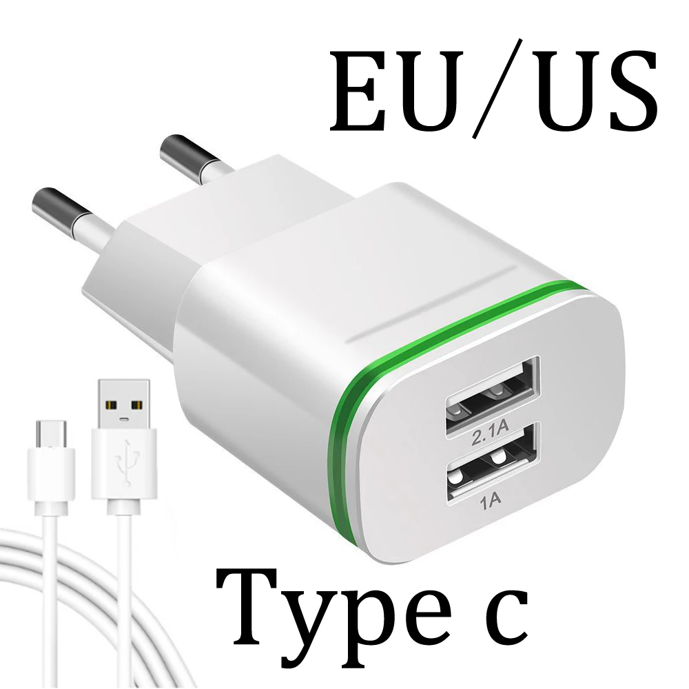 Зарядное устройство с 2 USB портами для Huawei P8 P9 P10 P20 Pro Mate 8 9 10 Lite Plus|Зарядные