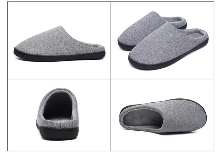 Women's Comfort Cable Knit Memory Foam Slippers Terry Cloth Non Skid House Shoes Woman (15)