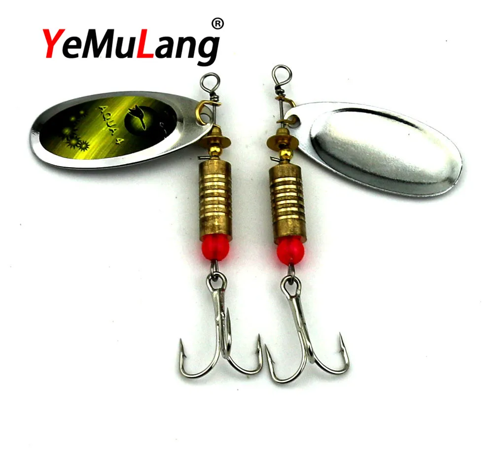 Buy YeMuLang 1PCS Spinner Bait Metal Artificial