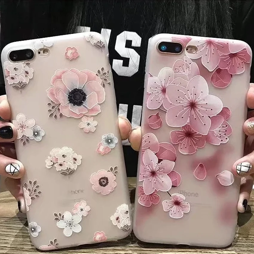 

Phone Case Embossed peach for Apple XSMAX mobile phone shell translucent 87plus all-inclusive TPU soft shell phonecase