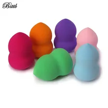 6 шт. латексная губка для макияжа ВОДА Grow Up использование Косметическая пуховка Maquiagem для основы под макияж, крем-пудры красота пуховка для макияжа