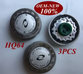 

3Pcs HQ64 Replace head razor blade for Philips shaver HQ64 HQ54 HQ5705 HQ5715 HQ5710 HQ6070 HQ6071 HQ6073 HQ7310 HQ7325 HQ7320