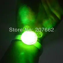 240 шт/партия светящийся браслет Модный светодиодный мигающий браслет светящийся браслет для вечеринки бар подарок
