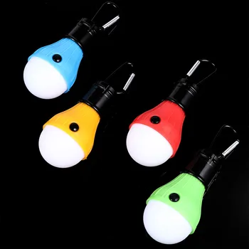 

Portable Tent Hanging Lamp 3 Modes Outdoor SOS Emergency Carabiner Bulb Light Emergency Light Lantern Hiking Energy Saving Lamp