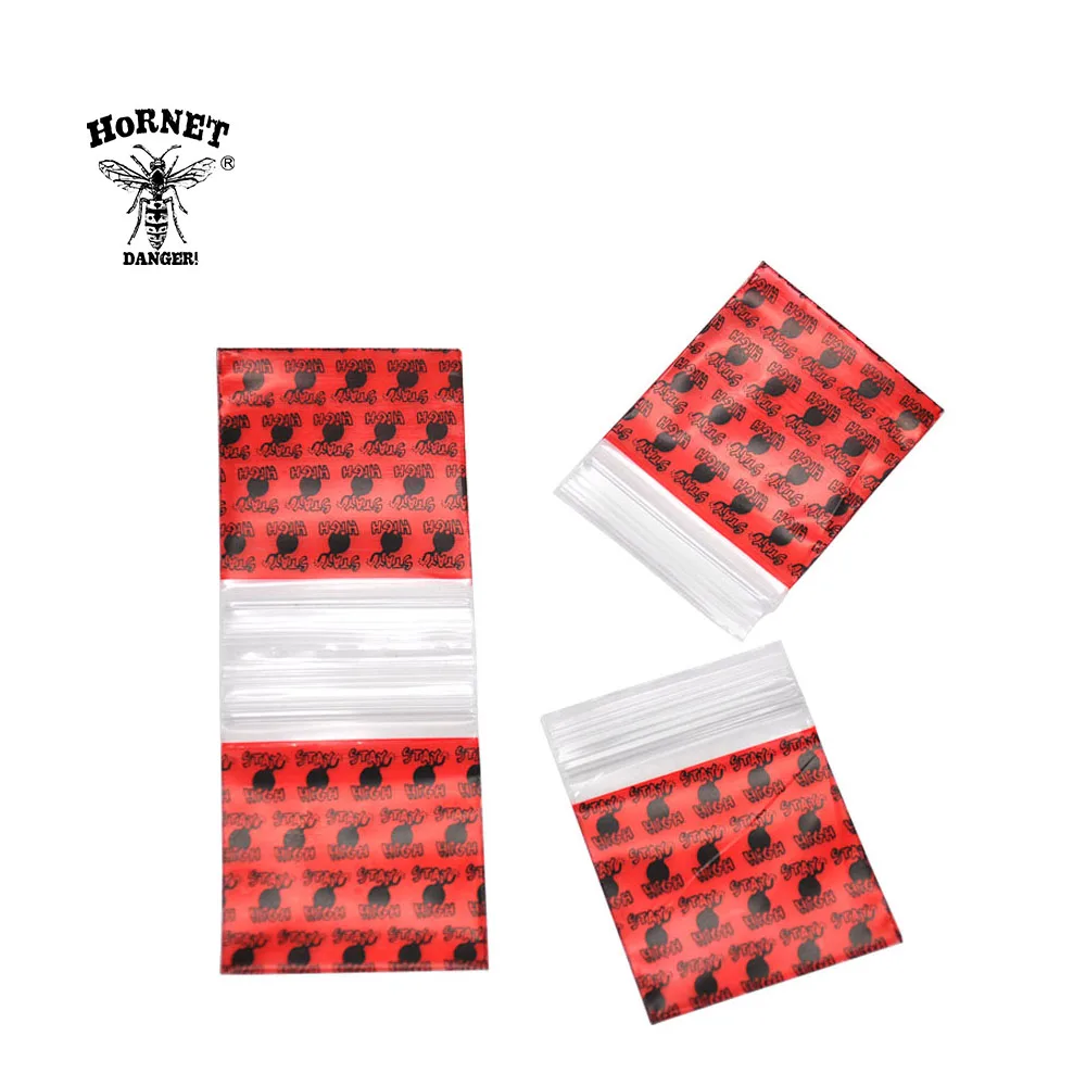 

HORNET 100pcs / Lot 44x43MM "Star High"Resealable Cellophane Small Bag Packing Storage Seal Bags Jewelry Zip Lock Poly Bags