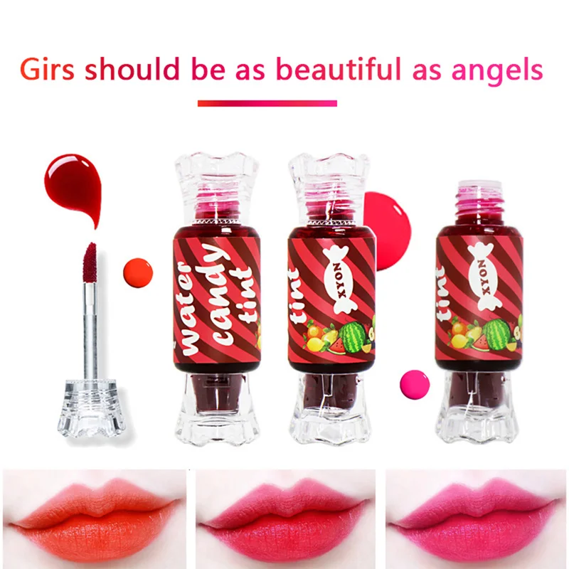 Макияж губ Блестящий увлажняющий крем для губ длительная гладкая жидкая помада Великолепная яркая Красивая губная помада TSLM2