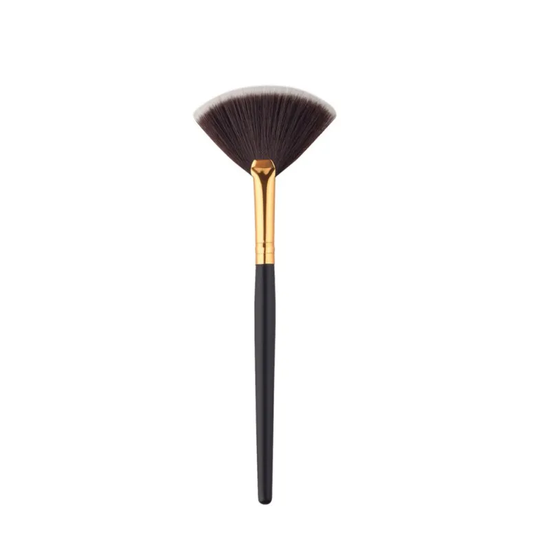 2019 1PCS Makeup Brush Nail Art Brush for Makeup Slim Fan Shape Powder Concealor Blending Finish Highlighter 2019 1PCS Makeup Brush Nail Art Brush for Makeup Slim Fan Shape Powder Concealor Blending Finish Highlighter
