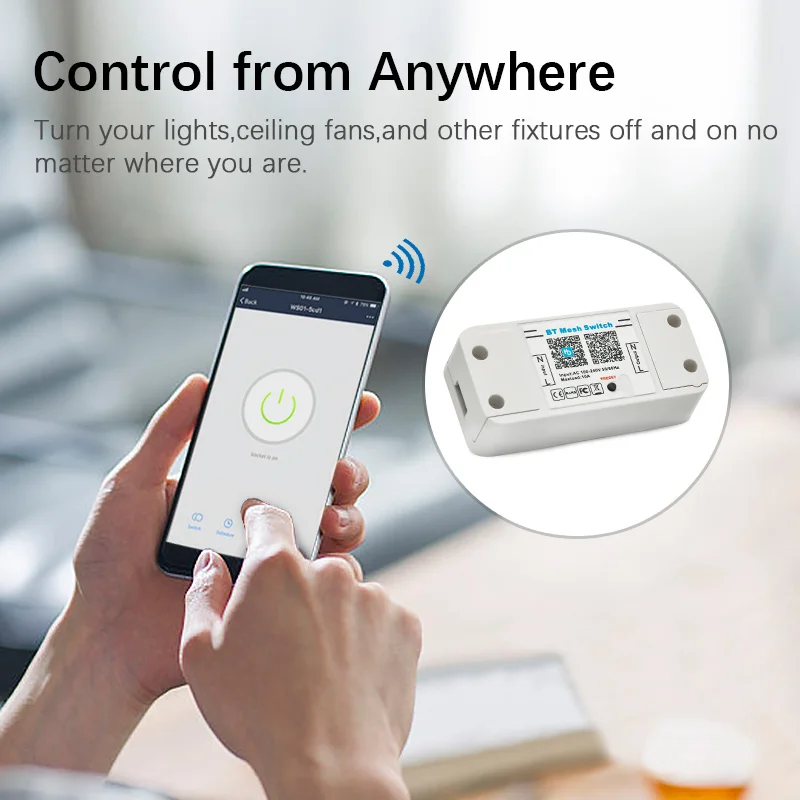 Magic Home 110 В 220 В 10 А умный Bluetooth WiFi светодиодный переключатель управления Лер IOS Android приложение Управление работает с Amazon Alexa Google Home