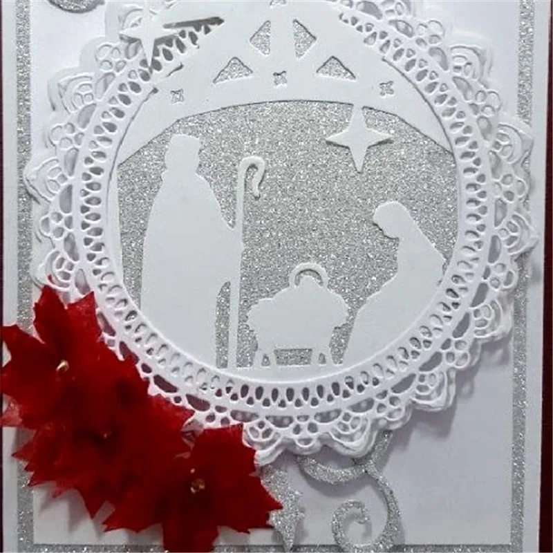 

GJCrafts Human Figure Metal Cutting Dies for Scrapbooking Die Cut Stitch Craft Dies Troqueles New Die for 2019 Stencil