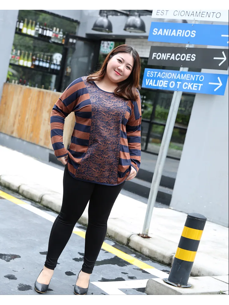 Женская футболка, женская футболка, топы, camiseta mujer, летняя полосатая футболка с длинными рукавами, топ, женская футболка, femme, большие размеры