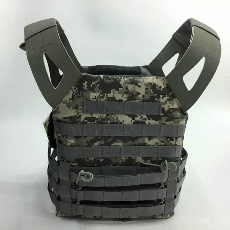 CQC 1000D Molle система JPC тактическая пластина Перевозчик боевой жилет охотничий военный CS Пейнтбол тактический Molle модульный страйкбол жилет - Цвет: ACU