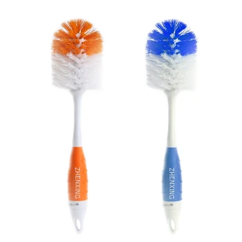 

2Pcs/set Baby Kids Cleaning Milk Feed Bottle Nipple Pacifier Tube Cleaning Brush
