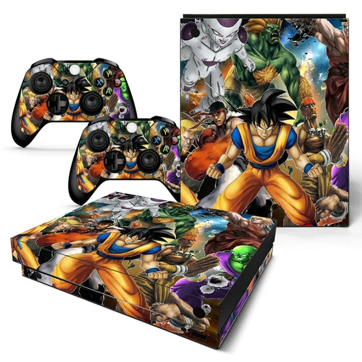 

Dragon Ball Removable PVC Skin Sticker wrap For Xbox One X Full Body Protective Cover Decals