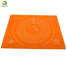 50x40 см Силиконовые Прокат гильзы изготовитель коржей для пиццы тесто раскатки теста не Противоскользящий коврик гриль подкладка для замешивания теста лист коврик для выпечки