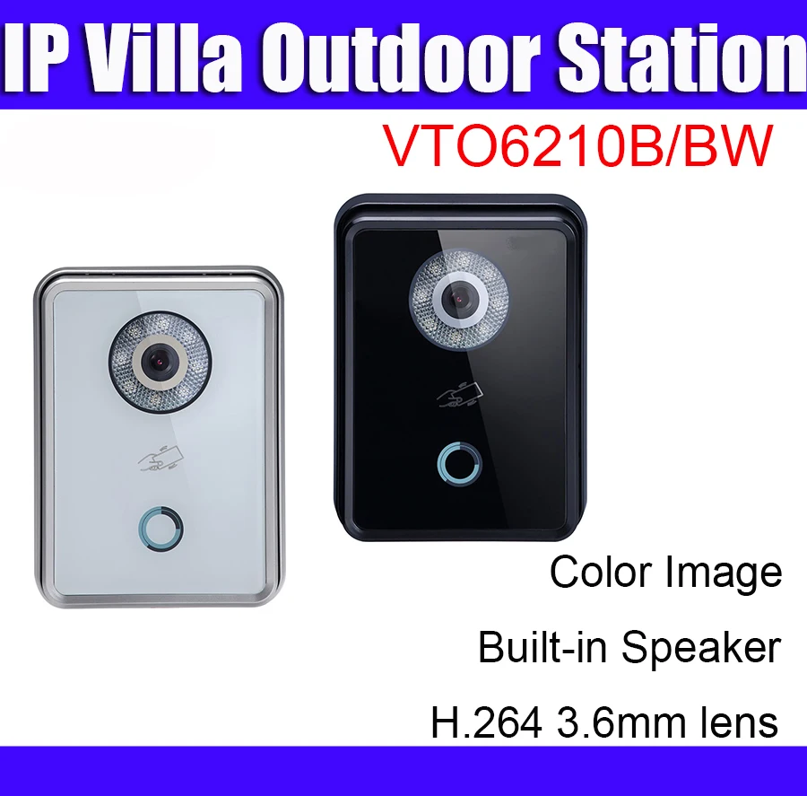 

Dahua original VTO6210B IP Villa Outdoor Station door bell video intercom without logo support IC card