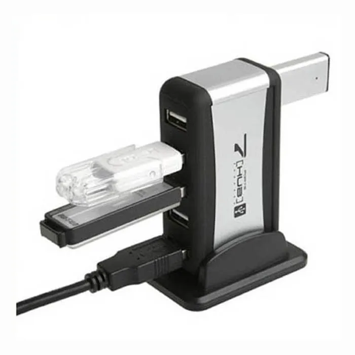 

7 Port USB 2.0 High-Speed HUB Powered +AC Adapter Cable Jan 23