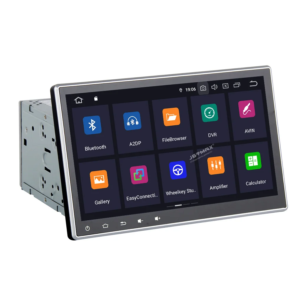 Ips 10," Android 9,0 Автомобильный gps радио плеер для двойной 2 din универсальный с PX6 4 Гб+ 32 ГБ авто стерео мультимедийная Главная панель