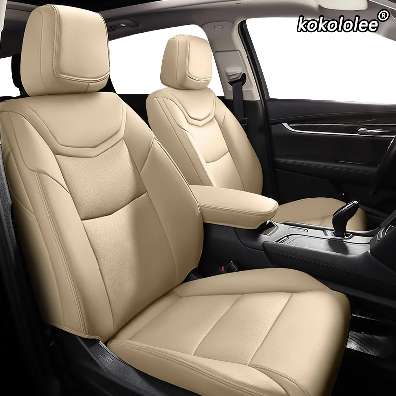 Кожаный чехол на сиденье автомобиля kokololee заказ для Renault Kadjar Koleos Megane II Laguna Latitude