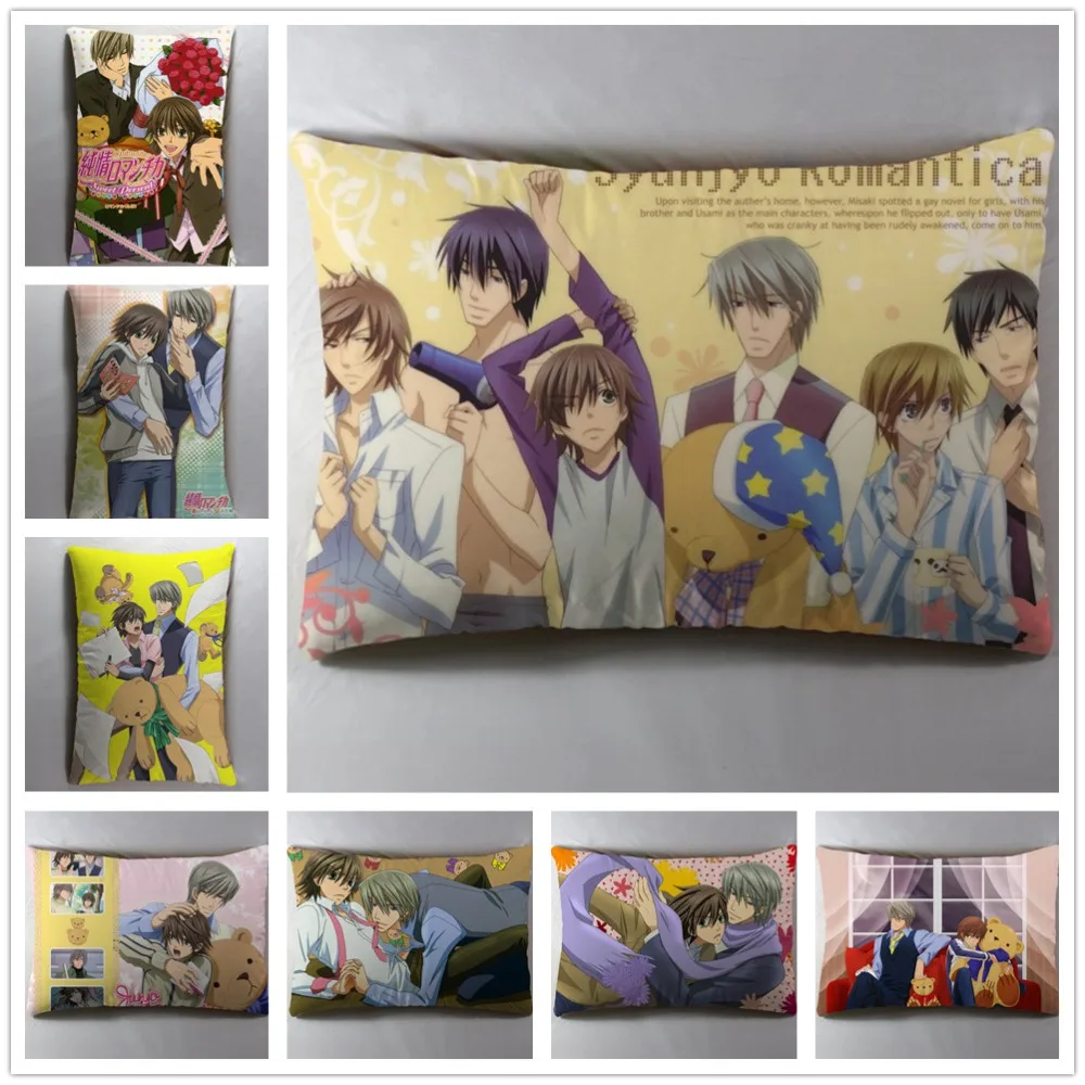 Аниме Манга junjou romantica 40*60 см наволочка для подушки сиденья постельные принадлежности Подушка 001 аккумулятор большой емкости