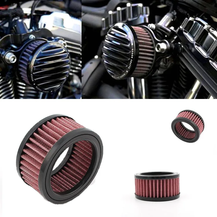 

Motorcycle Air Cleaner Element Replacement Air Filter for Harley Sportster Forty Eight Seventy Two XL 1200 883 1991-2016 2017
