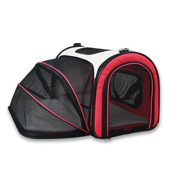 

Pet out bag cat dog bag foldable dog backpack out portable dog cat cage