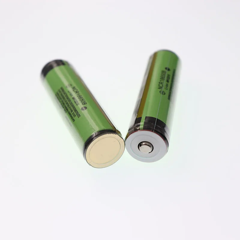 2шт Daweikala Оригинал 18650 батарея NCR 18650B 3400 mAh 3 7 V литий ионный перезаряжаемый блок