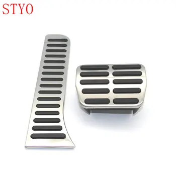 

STYO Car Stainless steel Gas Clutch Brake Pedal MTpedal cover For RHD VW GOLFMK5 MK6 Jetta PASSAT sciroccoTOURAN