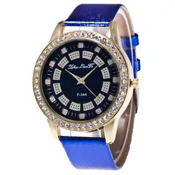 Для женщин новый алмаз кварцевые часы Мода крокодил ремень дамы часы для женщин 2019 Продажа Модные часы #4a9