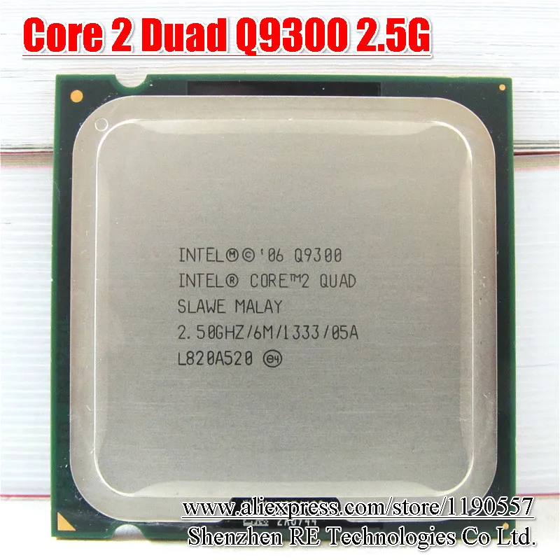 

INTEL CORE 2 QUAD Q9300 Processor 2.5GHz 6MB Cache FSB 1333 Desktop LAG 775 CPU