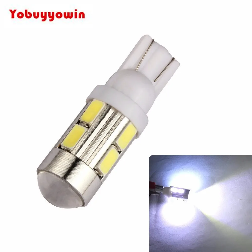 Kit 10 Lampada Led Pingo 10 Leds 5630 Smd T10 Ekileds Pingo Siluro Led Branco