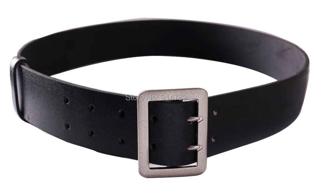 Немецкий полицейский двойной ремень черный пояс размер M 34 39 &quot 35811|belt waist|black beltbelt
