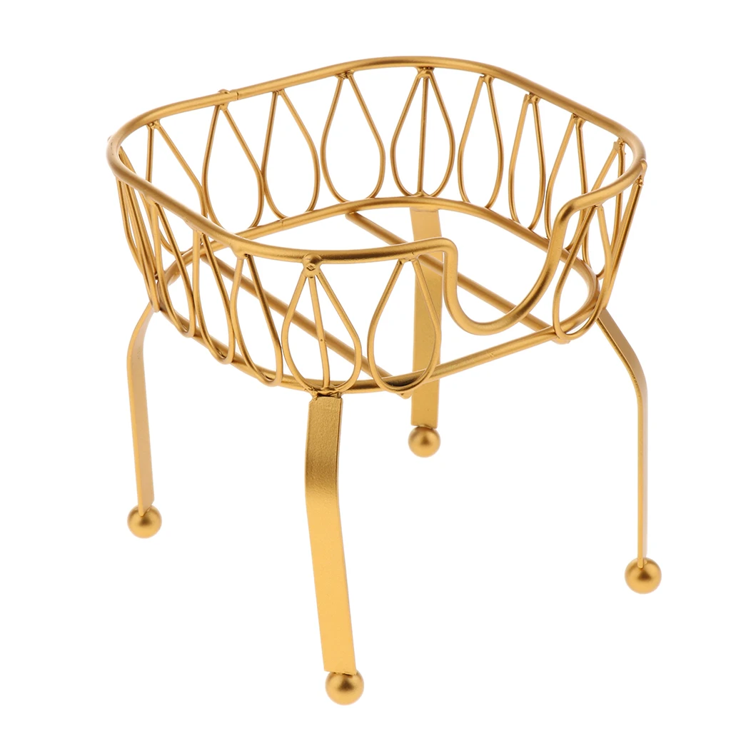 Vintage Metal Storage Organizer Round Stand Jars Drinks Beverage Options Dispenser for Party Bar Pub Celebration