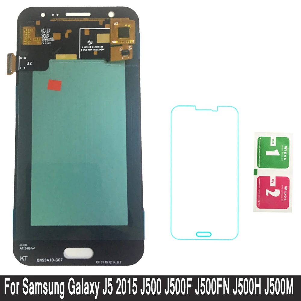 

Super AMOLED LCD For Samsung Galaxy J5 2015 J500 J500F J500FN J500H J500M LCD Display Touch Screen Digitizer