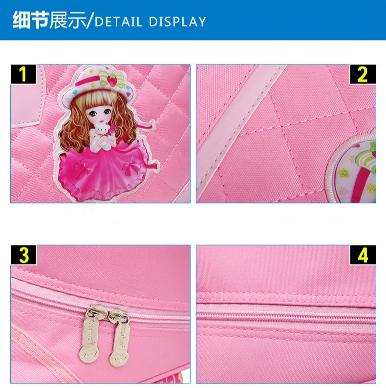 2019 детская школьная сумка ортопедический рюкзак для девочек детский мультфильм принцесса школьный рюкзак Набор Mochila Infantil начальные
