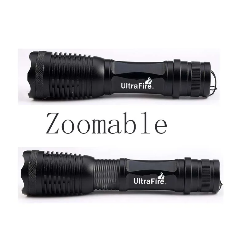 UltraFire светодиодный фонарик XM-LT6 9500LM 5 Режим Zoomab фонарь охотничий фонарь для вспышки тактика 18650 батарея фонарик+ подарочные наушники