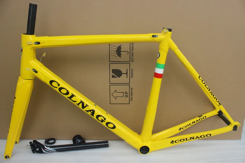 Бесплатная доставка рама для дорожного велосипеда Colnago C60 красная черная белая
