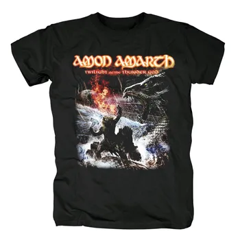 

Bloodhoof Amon Amarth Death Metal Scandinavian Metal black T-Shirt Asian Size