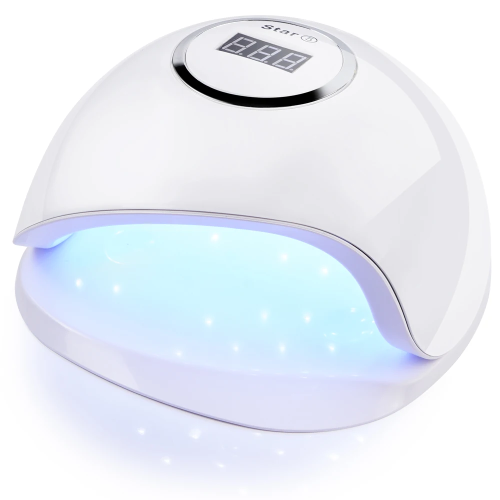 Ferramenta da Arte do Unha Rápida para o Polonês do Unha Emissor de Luz Gel para a Lâmpada do Manicure do Prego Estrela Conduziu - uv Lâmpada Sun Unha Secador Secagem Diodo Construtor 2021 5 80w 1 Cheap Secadores de unhas
