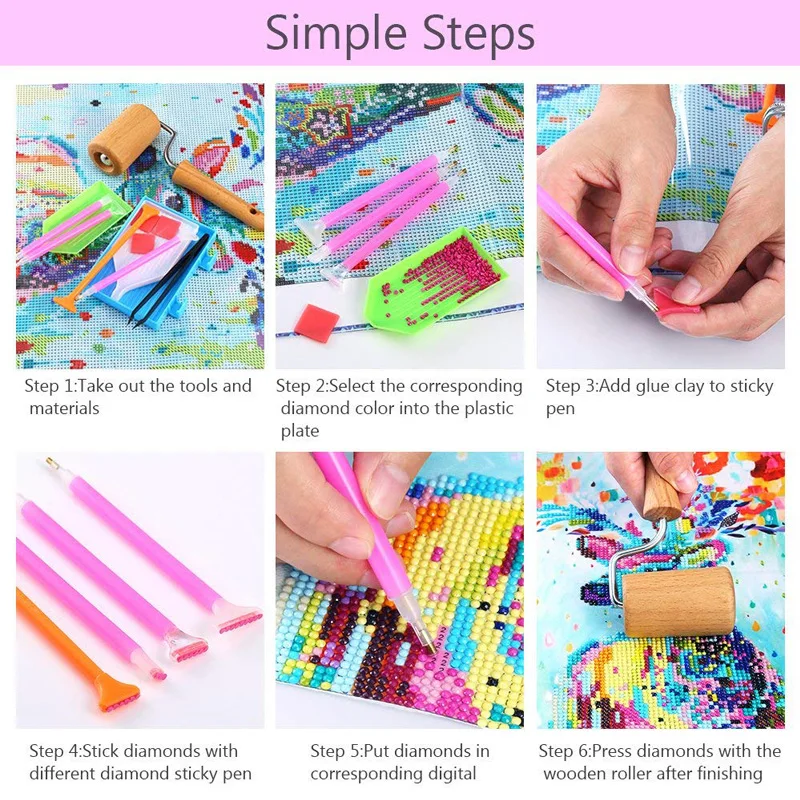 5D DIY Diamond Painting Cross Stitch Tool4