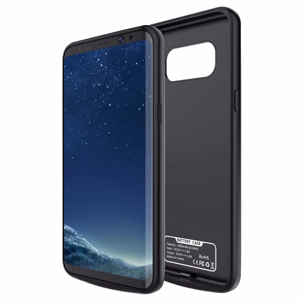 208 NEW 5000mAh Power Case For Samsung S8 S8 Plus Portable Battery 