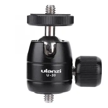 

Ulanzi U-30P Metal Tripod Ballhead for DSLR Adjustable 360 Degree Extend Magic Arm for Dji Ronin S Monitor Port With 1/4 Screw