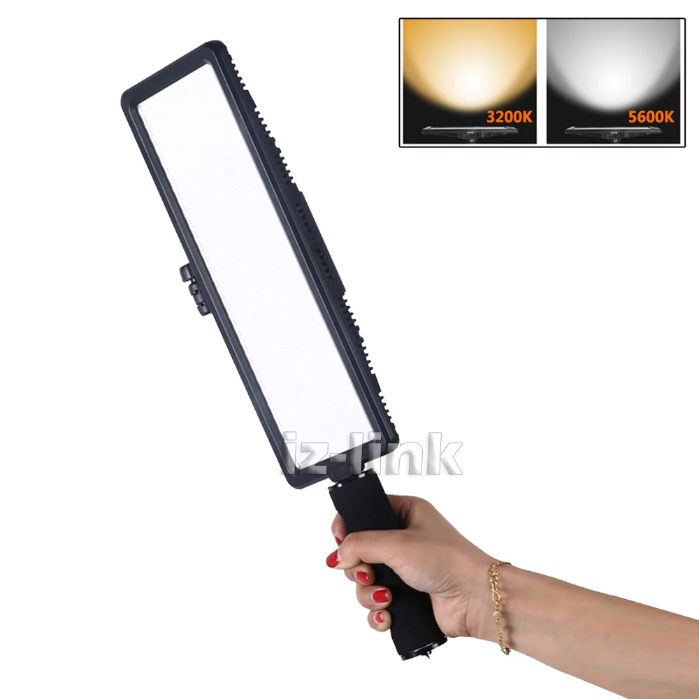 

ALUMOTECH Rectangular 15W Bi-color Camera Led light with 112 LED+Battery for Camera Studio