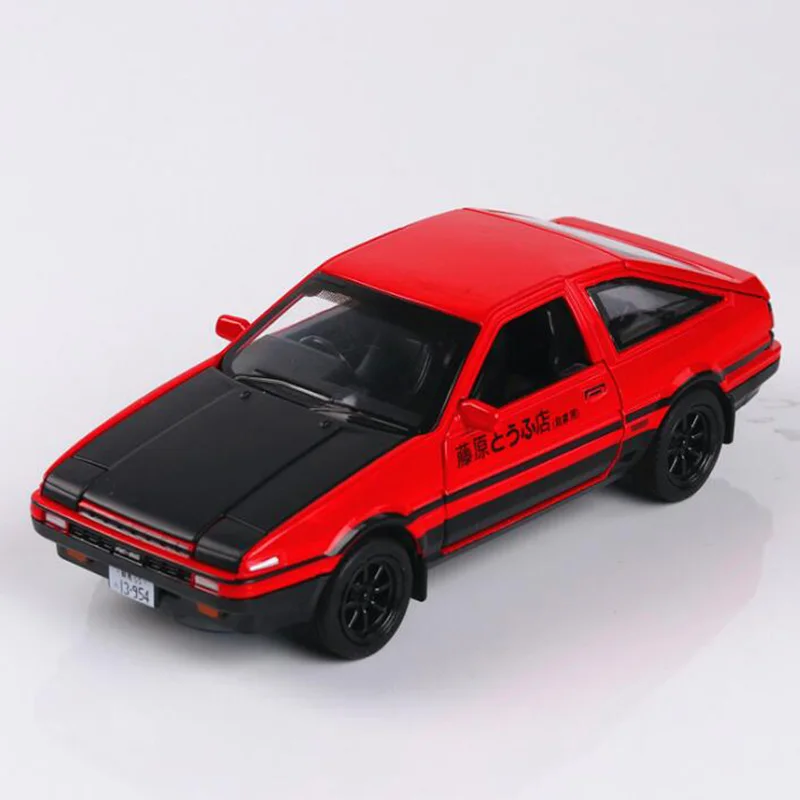Масштаб автомобиля классический металлический сплав 15 см 1:32 D Япония AE86