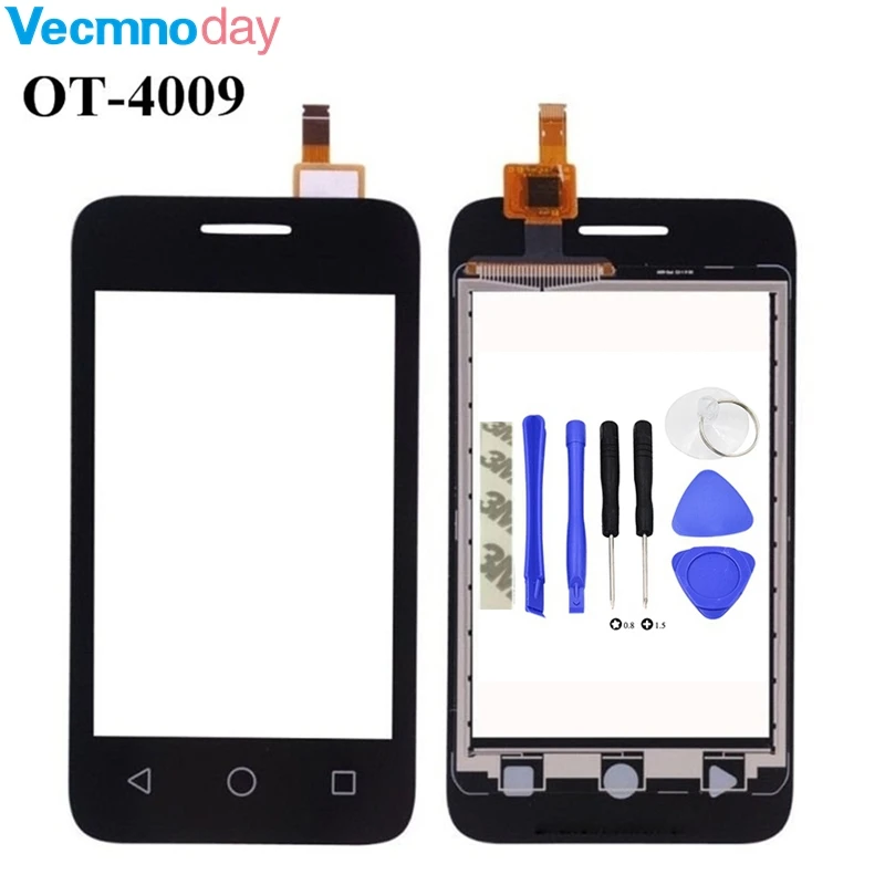 Vecmnoday 3." для Alcatel One Touch Pixi 3 4009 4009e 4009d ot4009 Сенсорный экран планшета Сенсор спереди Стекло объектив панель