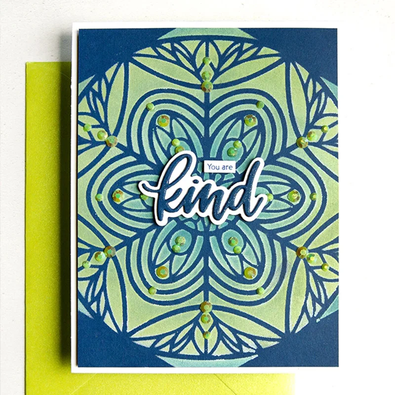 

Mandala Flower Plastic Stencils for DIY Scrapbooking Embossing Drawing Paper Cards Making Decorative Crafts Templates New 2018