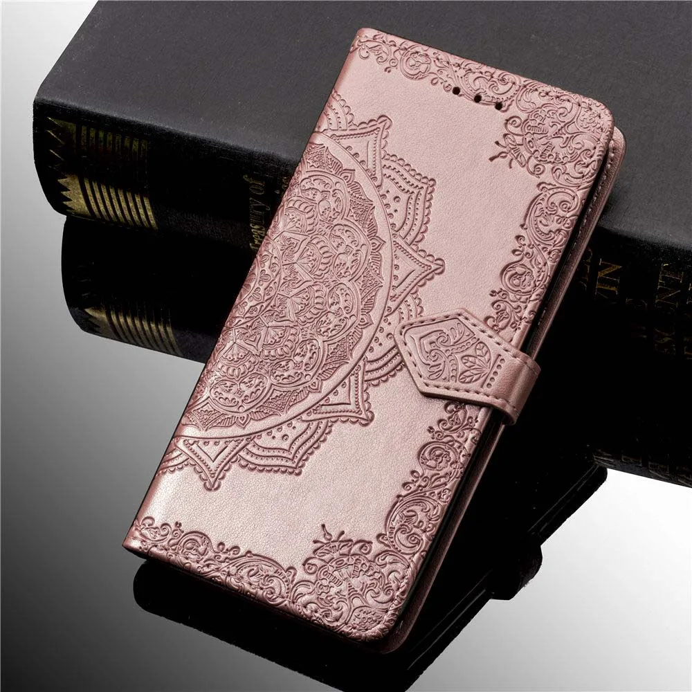 VIVO U3X Y15 Y12 кожаный чехол класса люкс 3D цветок рельефный кожаный бумажник флип-чехол для VIVO Y15 Y12 Y17 Y 15 12 U10 VIVOY11