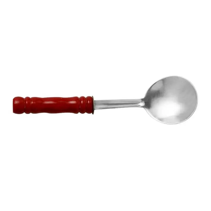 Stainless Steel Heat resistant Seasoning Spoon Anti scald Tableware Spoon Kitchen Gadgets
