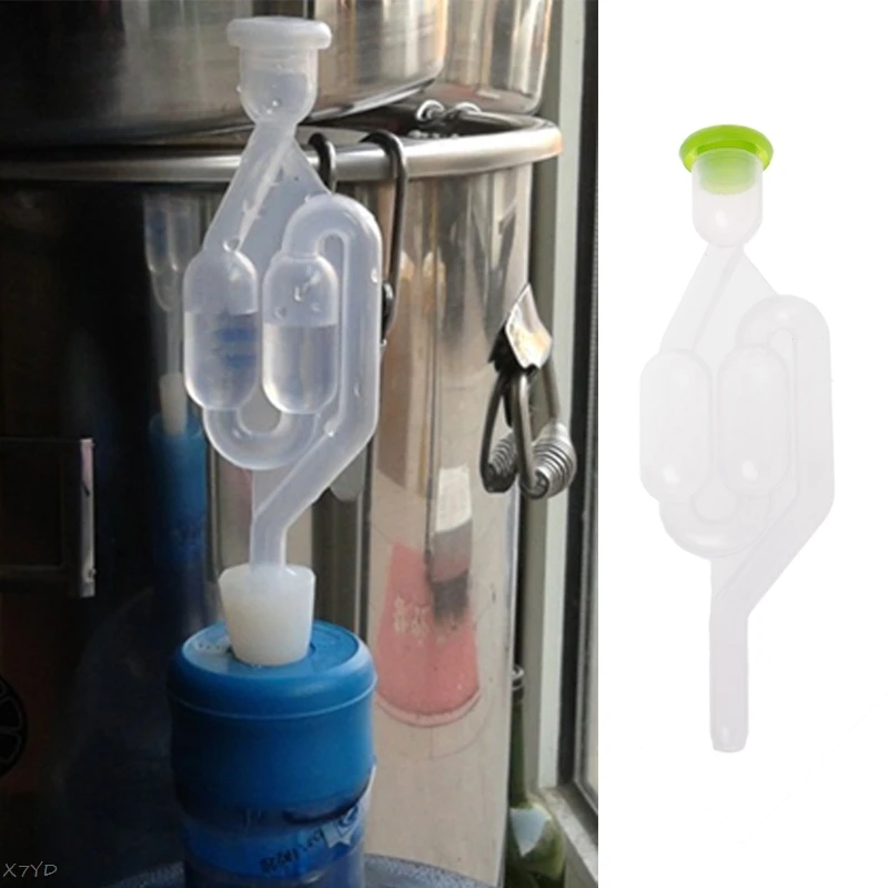 

Homebrew Air Lock Bubble Grommet One-way Exhaust Water Seal Valve Beer tool