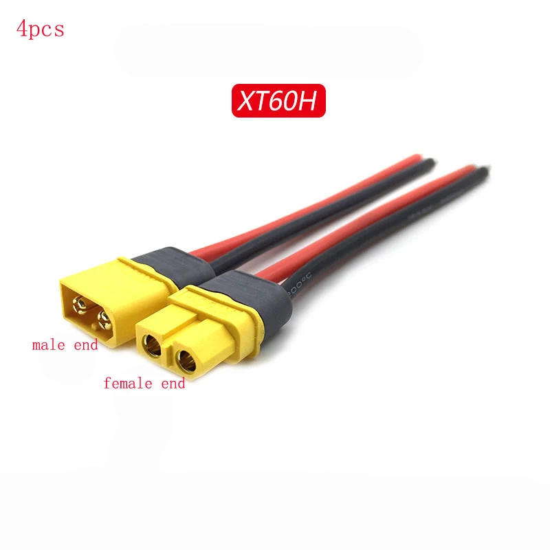 XT60H male+female with 12AWG Wire Cable 10cm