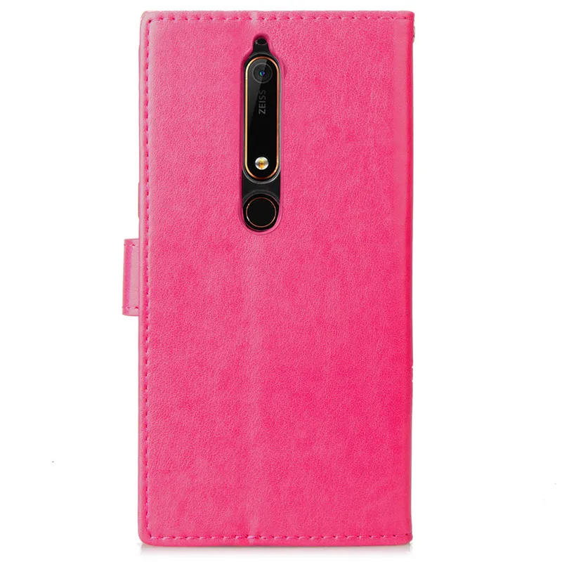 For-Nokia-6-2018-Case-Nokia-6-1-Case-Flip-Leather-Cover-Wallet-Phone-Case-For